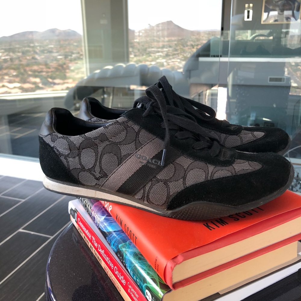 Black Coach Sneakers
